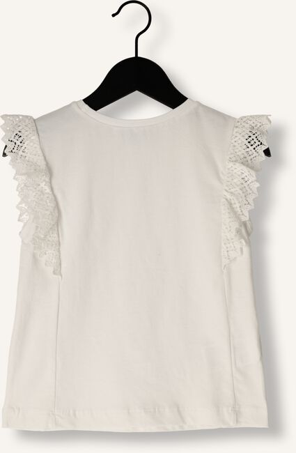 Witte MAYORAL T-shirt S/S CROCHET T-SHIRT Witte MAYORAL T-shirt S/S CROCHET T-SHIRT - large