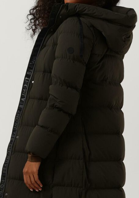 BEAUMONT Veste matelassé BI-STRETCH LONG COAT en vert - large