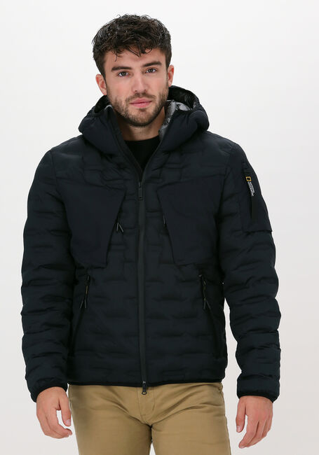 NATIONAL GEOGRAPHIC Veste matelassé HOODED JACKET en noir - large