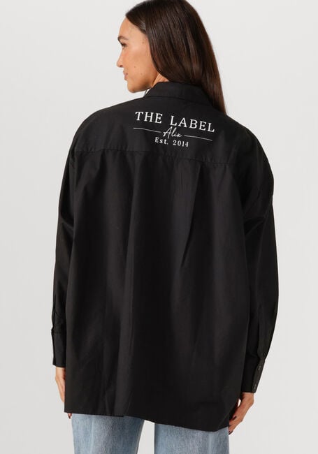 ALIX THE LABEL LADIES WOVEN OVERSIZED POPLIN BLOUSE Blouses en noir - large