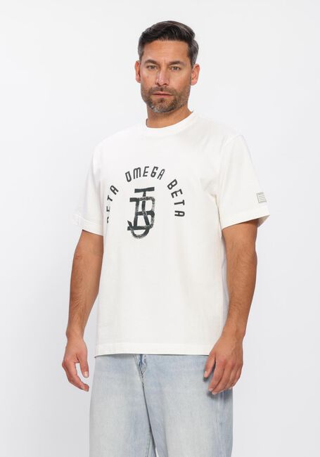 Witte BUTCHER OF BLUE T-shirt ARMY LOOSE LOGO TEE - large