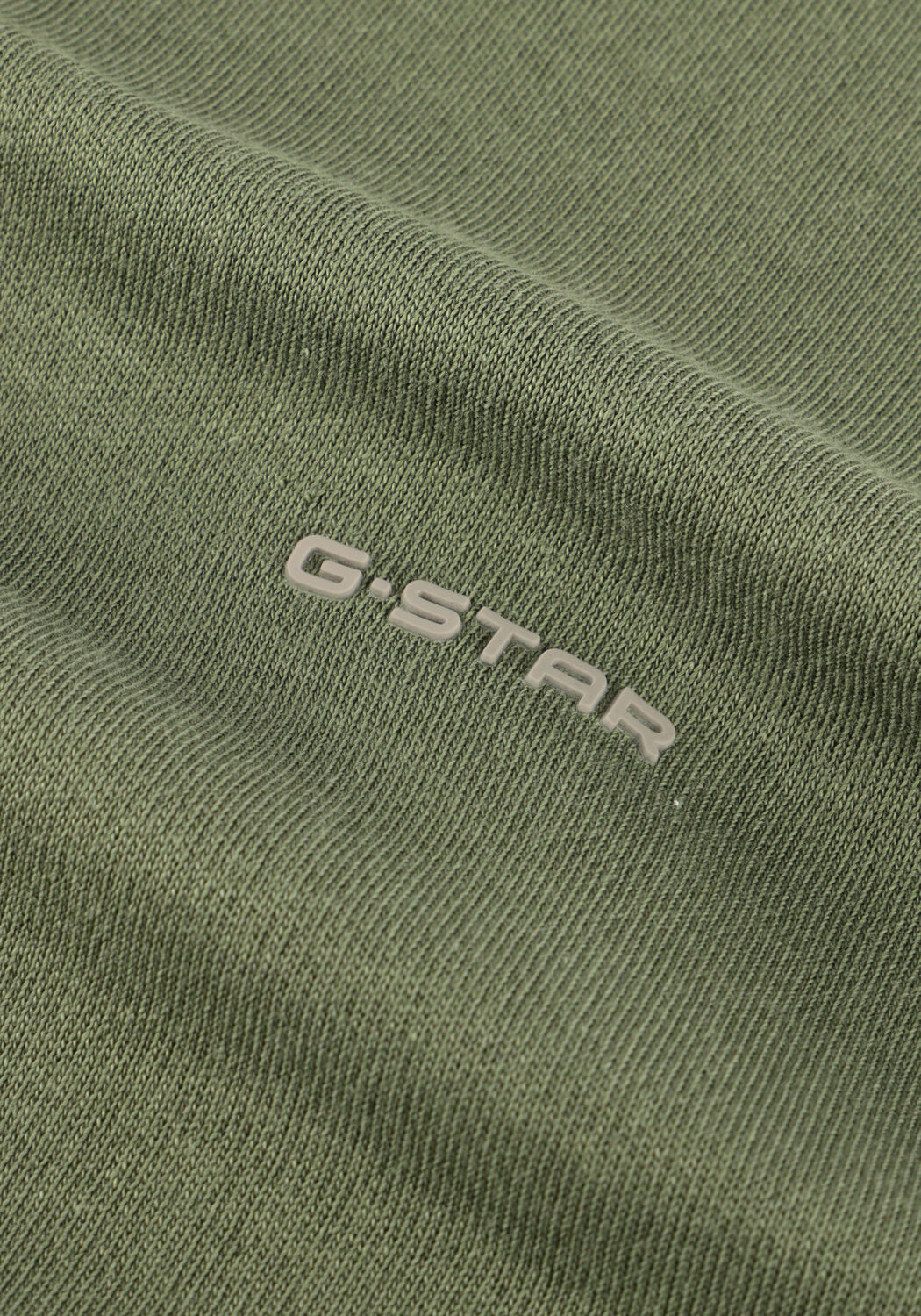 Groene G-STAR RAW T-shirt TRUE REGULAR R T - large
