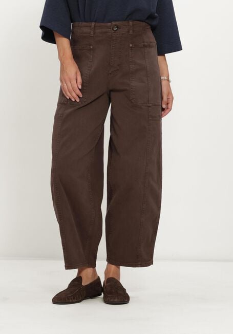 Bruine MOS MOSH Broeken/jumpsuits MMROSY VIA PANT - large