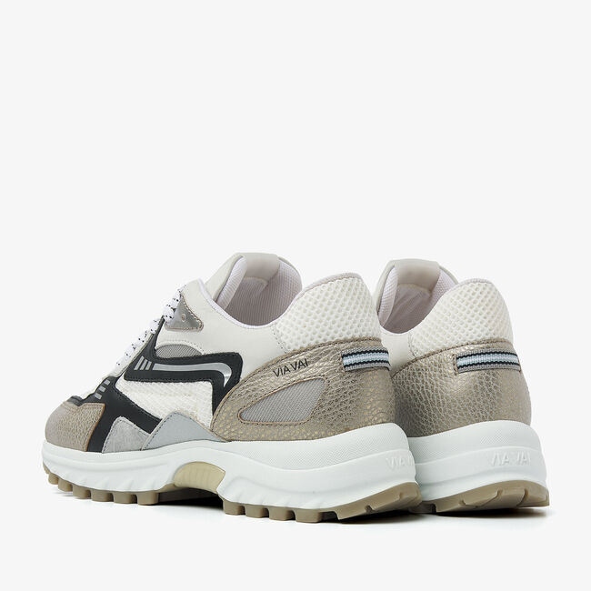 Grijze VIA VAI Sneakers DANAE NOAH - large