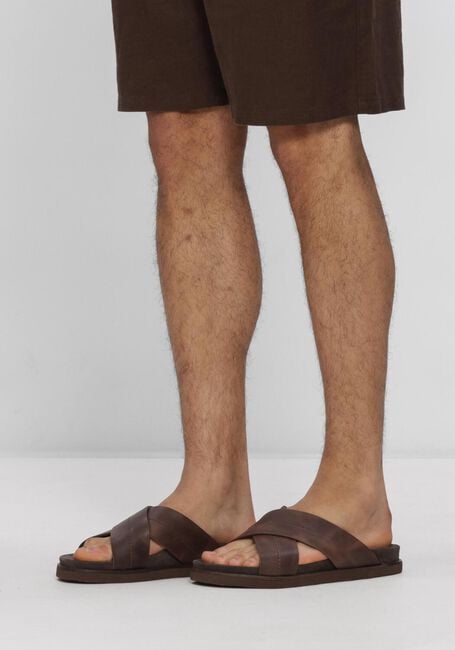 STEFANO LAURAN 26002 Tongs en marron - large