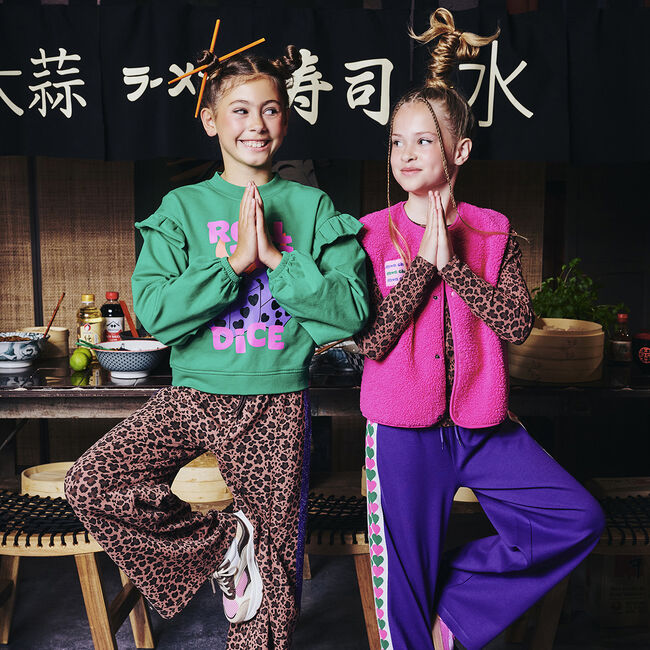 Paarse Z8 Joggingbroek CHARLITA - large