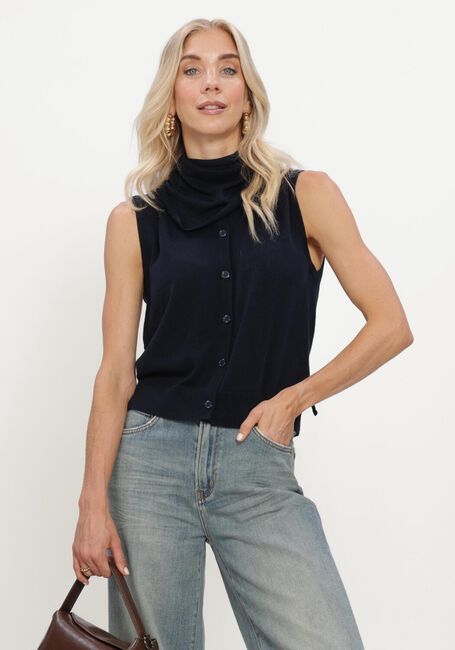CIRCLE OF TRUST Pull KYRA KNIT Bleu fonc&eacute; - large