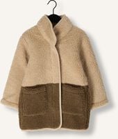 Beige ALWERO Teddy jas JAS TWO SHEEPS JUNIOR - medium