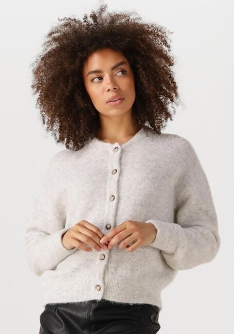 KNIT-TED Gilet BRITNEY en gris - large