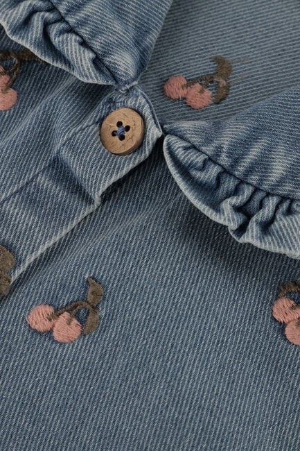 Blauwe LIL' ATELIER Spijkerjas NMFDEVA LOOSE DNM EMB JACKET 2024-ES LIL - large