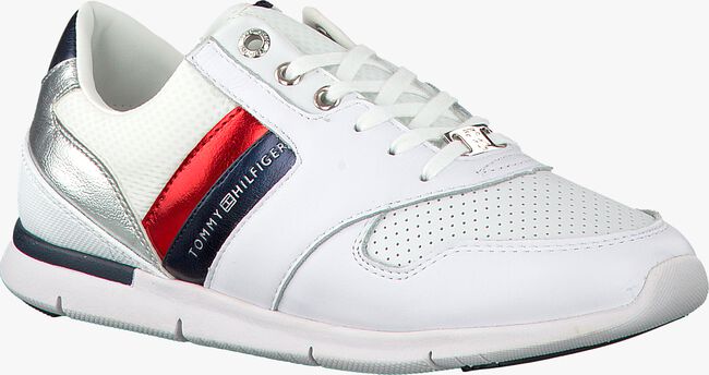 Witte TOMMY HILFIGER Sneakers LIGHT WEIGHT LEATHER SNEAKER - large