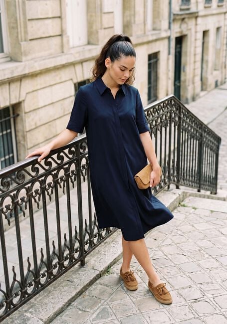 Blauwe JAPAN TKY Jurken VEONA - large