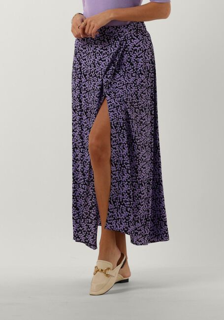 MODSTR&Ouml;M Jupe midi CHESLI MD PRINT SKIRT en violet - large