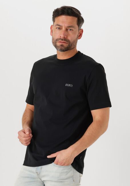 GENTI T-shirt T-SHIRT SS J2042-1223 en noir - large