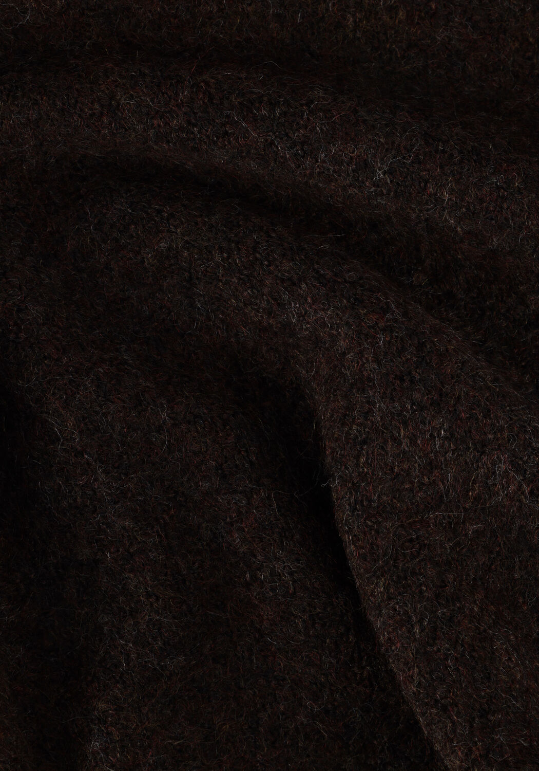 Bruine CC HEART Trui ELSA DIAMOND KNIT BLOUSE, SHORT SLEEVES - large