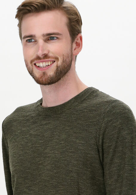 DSTREZZED Pull TURTLE NECK CABLE STRUCTURE NA Vert fonc&eacute; - large