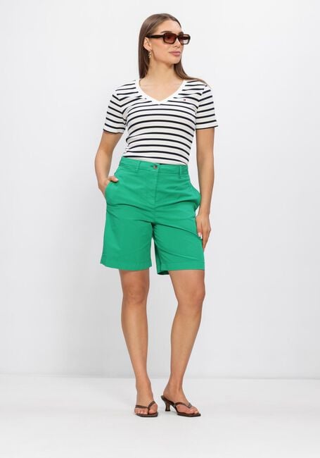 TOMMY HILFIGER Pantalon courte CO GMD BLEND CHINO SHORT en vert - large