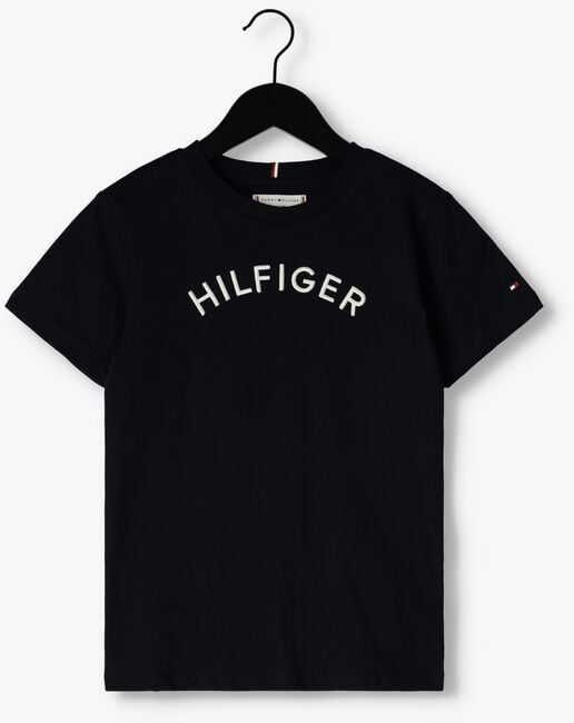 TOMMY HILFIGER T-shirt U HILFIGER ARCHED TEE Bleu foncé - large