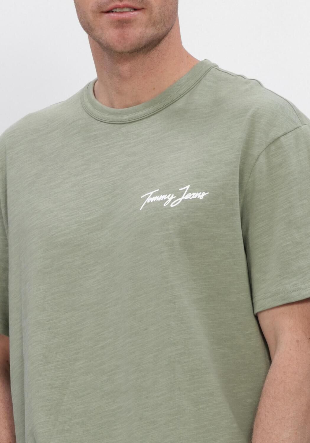 TOMMY JEANS T-shirt TJM RLX NOVELTY SS TEE en vert - large