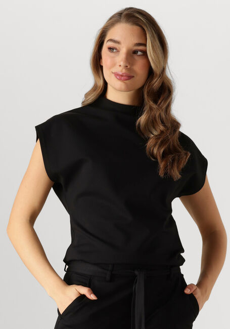 BEAUMONT Haut FLEUR TOP en noir - large
