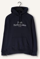 PEAK PERFORMANCE Chandail ORIGINAL HOOD en bleu PEAK PERFORMANCE Chandail ORIGINAL HOOD en bleu - medium