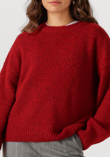 OBJECT Pull OBJSAGGIA LS LO PULLOVER en rouge - large