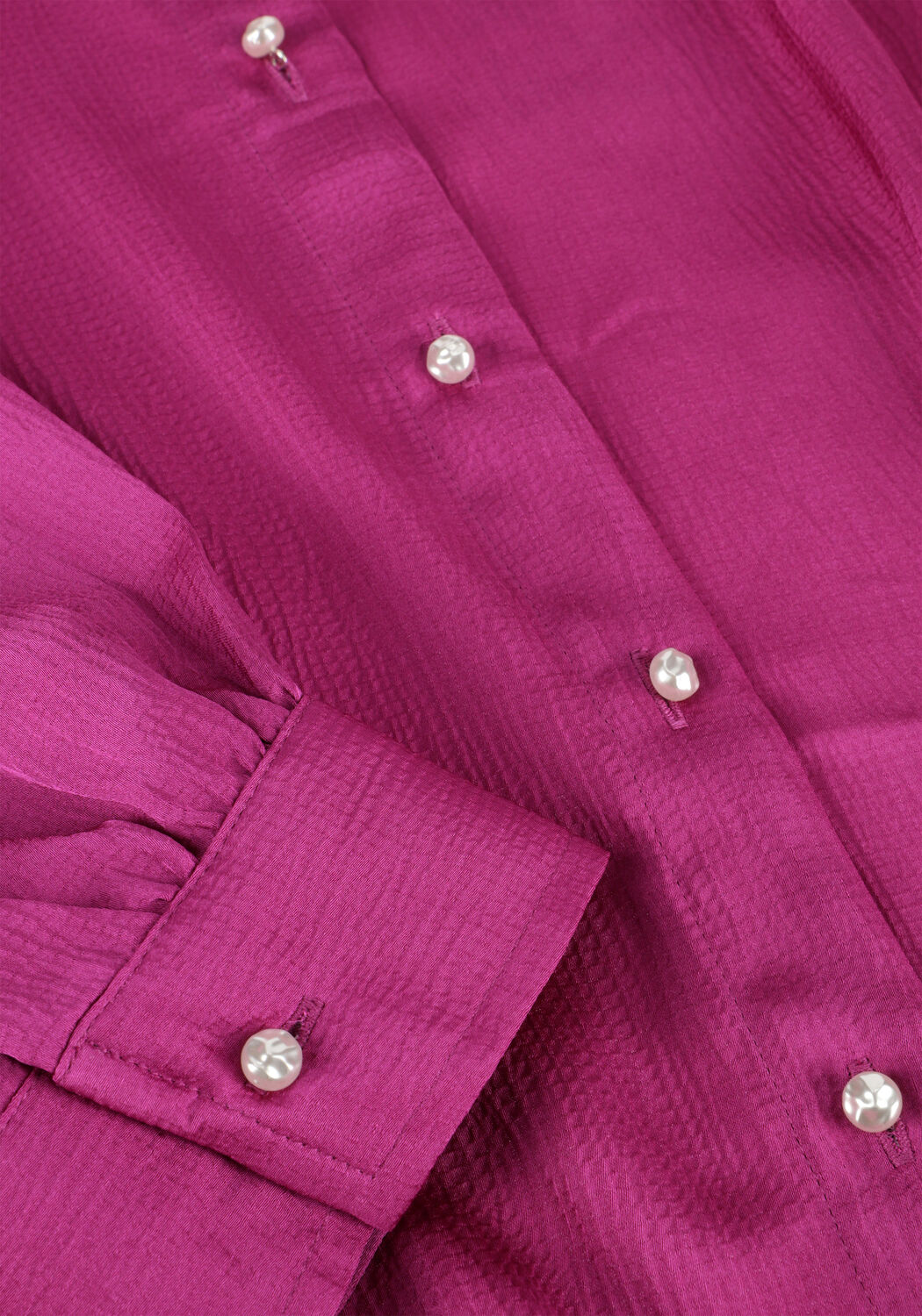 CATWALK JUNKIE BUTTON UP BLOUSE WITH LASH Blouses en violet - large