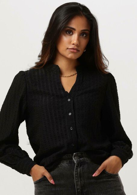 Zwarte OBJECT  OBJFEODORA MARIKA NEW SHIRT E AW FAIR 23 - large