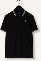 Zwarte G-STAR RAW Polo DUNDA SLIM STRIPE POLO S/S Zwarte G-STAR RAW Polo DUNDA SLIM STRIPE POLO S/S - medium