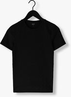 ALIX THE LABEL T-shirt LADIES KNITTED A JACQUARD T-SHIRT en noir