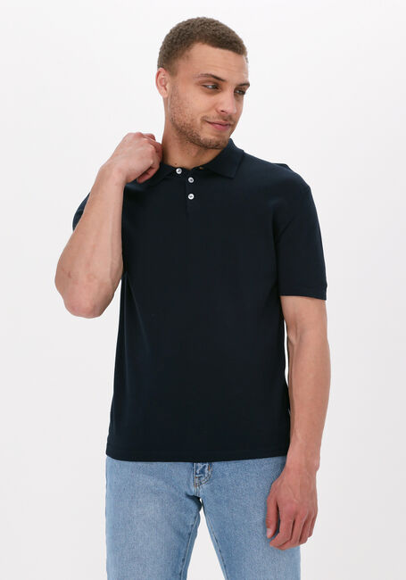 THE GOODPEOPLE Polo PLAN Bleu foncé - large