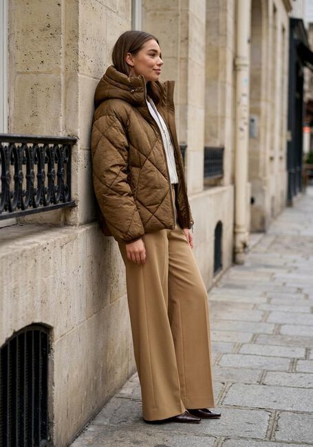 Bronzen BEAUMONT Gewatteerde jas NOWY PUFFER JACKET - large
