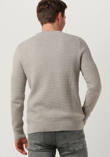 SELECTED HOMME Pull REMY LS KNIT ALL STU CREW NECK W CAMP Gris foncé - large