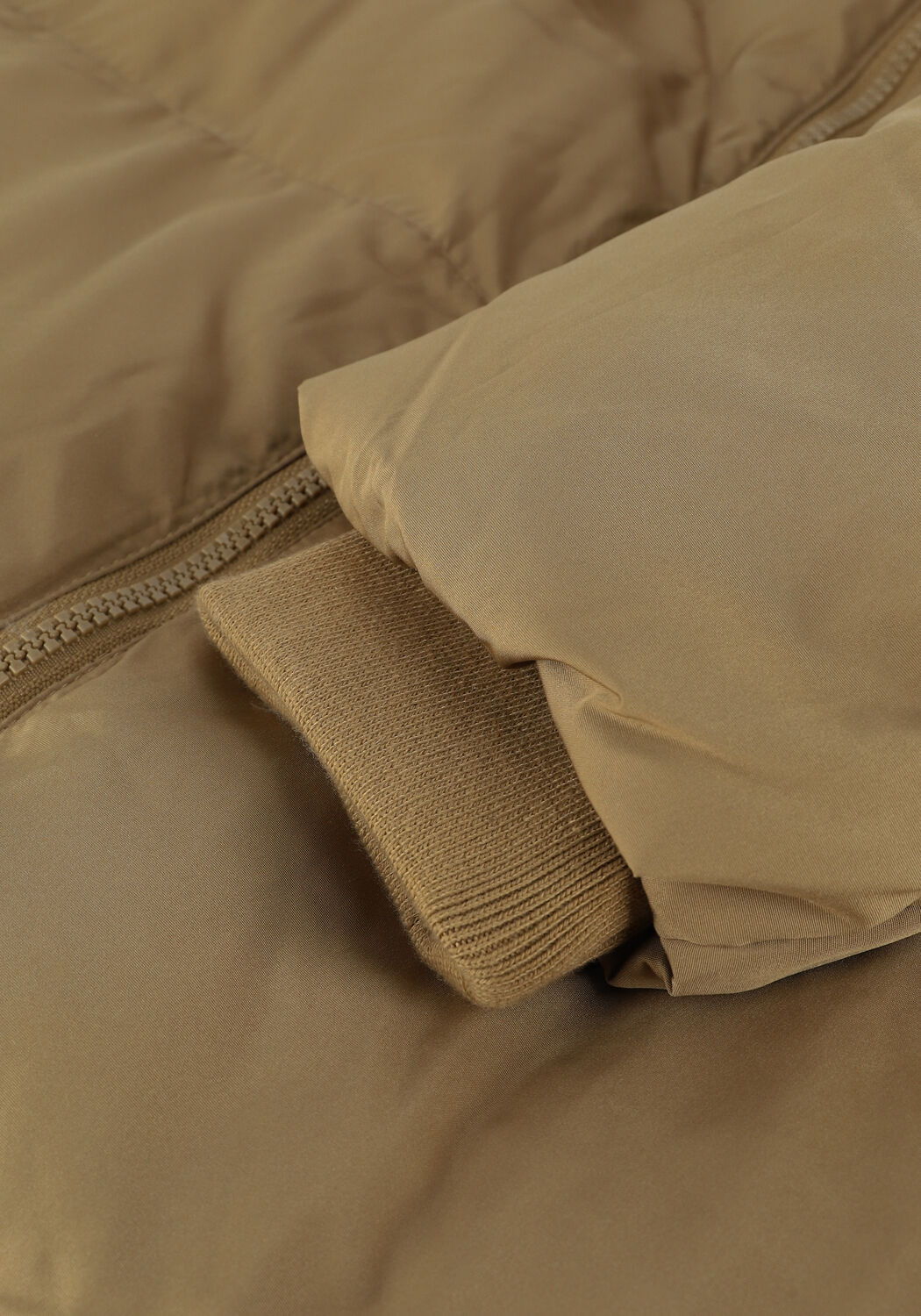 Olijf Y.A.S. Gewatteerde jas YASIRME LONG DOWN COAT S. - large