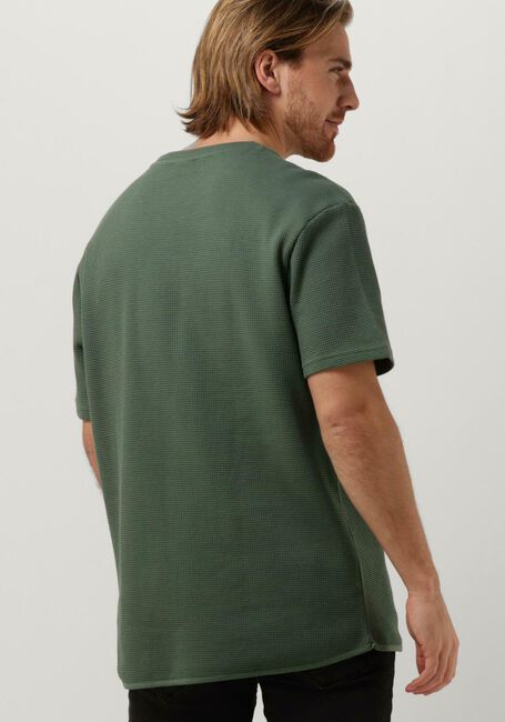 PUREWHITE T-shirt TSHIRT WITH WAFFLE STRUCTURE Olive - large