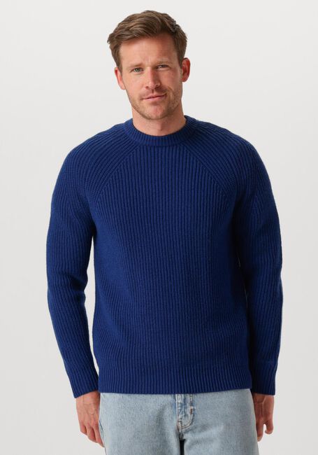 FORÉT Pull DELTA WOOL KNIT Bleu foncé - large