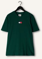 TOMMY JEANS T-shirt TJM TOMMY BADGE TEE Vert foncé TOMMY JEANS T-shirt TJM TOMMY BADGE TEE Vert foncé - medium
