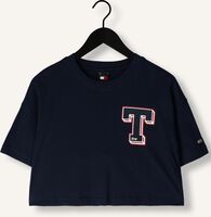 Donkerblauwe TOMMY JEANS T-shirt TJW LETTERMAN TEE Donkerblauwe TOMMY JEANS T-shirt TJW LETTERMAN TEE - medium