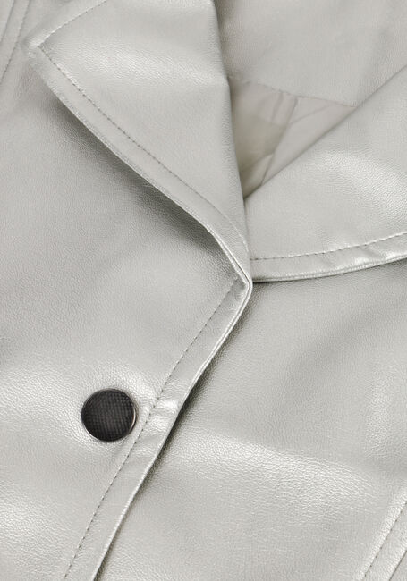 Zilveren INDIAN BLUE JEANS Gilet VEGAN LEATHER SLEEVELESS GILET Zilveren INDIAN BLUE JEANS Gilet VEGAN LEATHER SLEEVELESS GILET - large