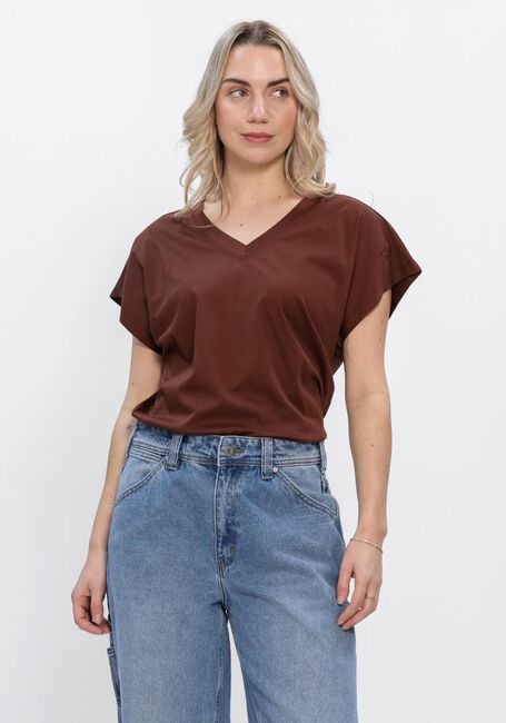 Bruine BEAUMONT T-shirt KHLOE TOP - large
