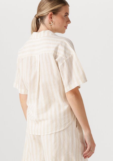 Beige SELECTED FEMME  SLFLUISA 2/4 REVERS SHIRT B - large