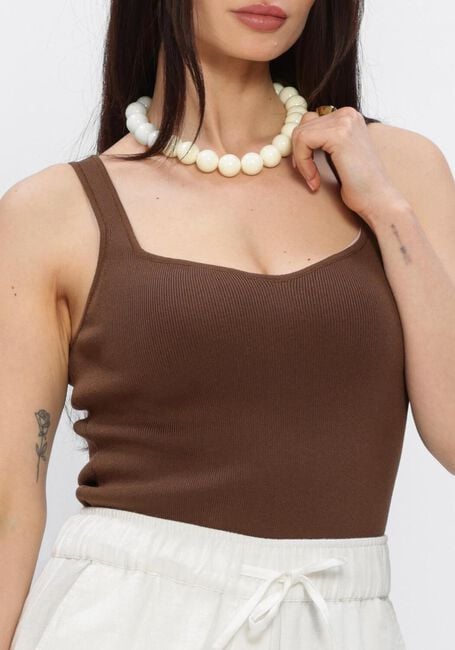 NOTRE-V Haut NV-HERMIEN en marron - large