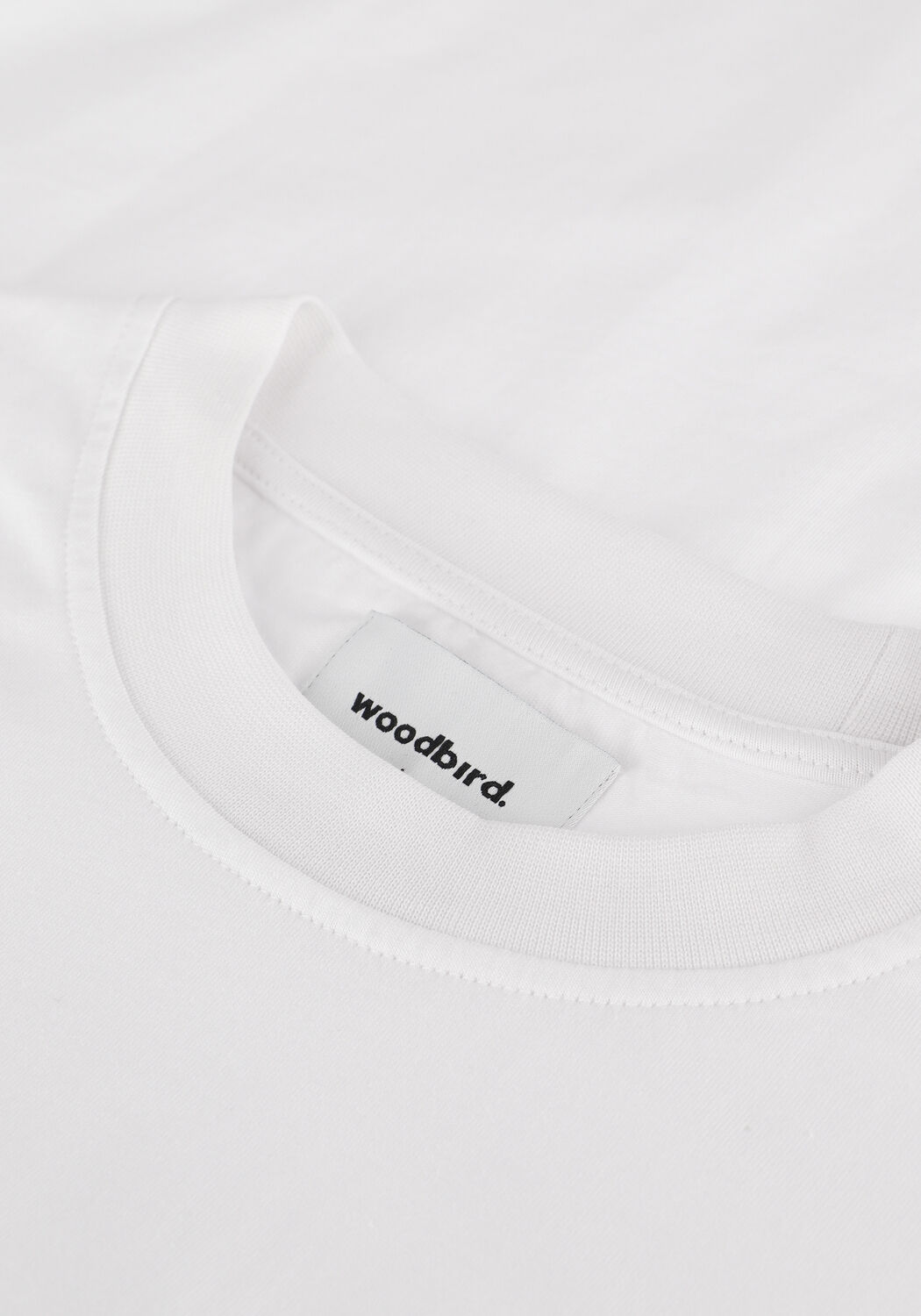 Witte WOODBIRD T-shirt TROPE SPLIT TEE - large