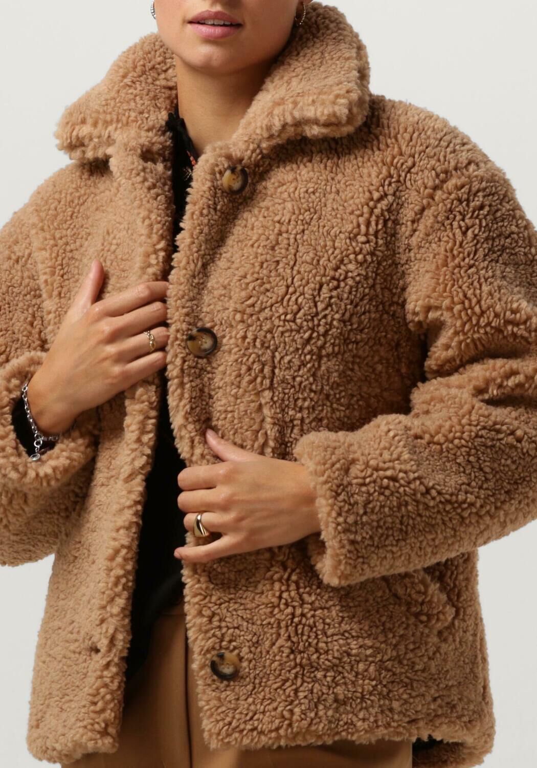 Manteau teddy on sale camel