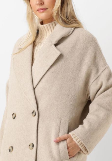 Beige DANTE6 Mantel GILA WOOL COAT - large