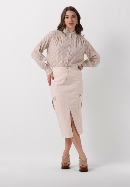 NUKUS JENNA BLOUSE CHECK Blouses Sable - large