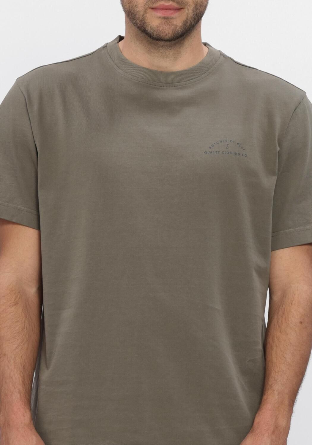 Groene BUTCHER OF BLUE T-shirt ARMY QCC LOOSE TEE - large