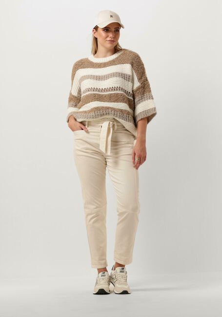 Multi SUMMUM Trui BOXY SWEATER MULTI YARN MIX KNIT - large