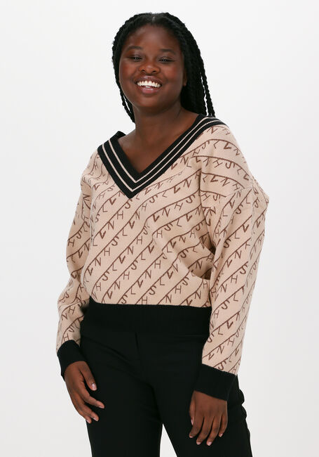 SILVIAN HEACH Pull SWEATER DILANDE en beige - large