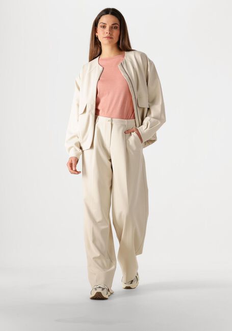 SUMMUM Pantalon TROUSERS UNI en beige - large